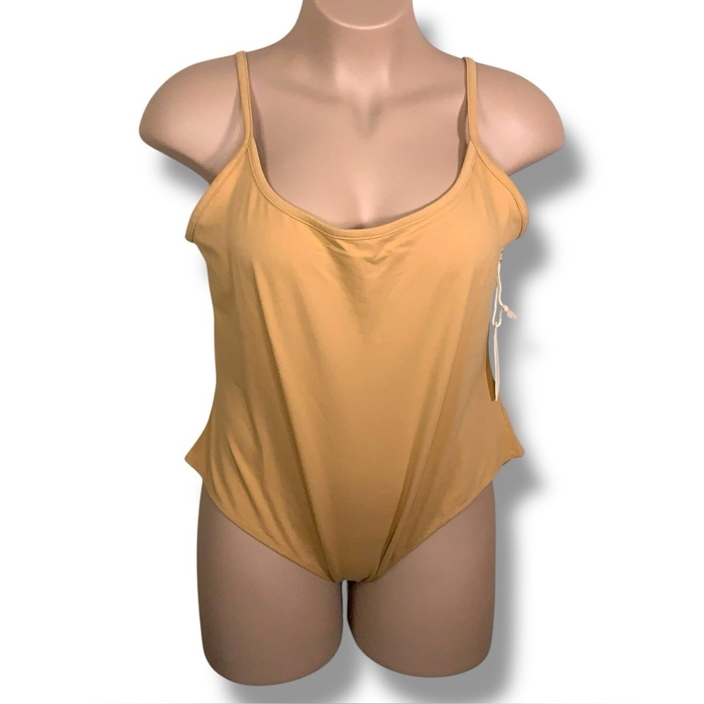 New 3X Forever 21 Organic Cotton Black Bodysuit Plus Sustainable Tank Style
